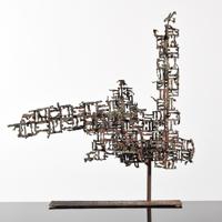Marcello Fantoni Brutalist Abstract Sculpture - Sold for $1,152 on 03-04-2023 (Lot 15).jpg